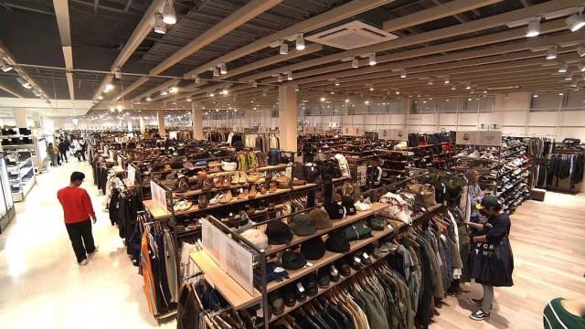 At a Huge Thrift Store in Saitama