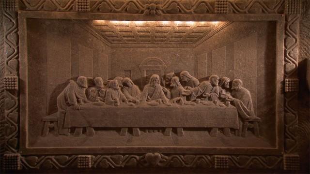 ポーランド 地下に広がる塩の美術館