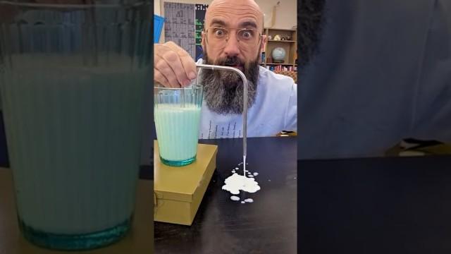 The Straw That Sucks Itself