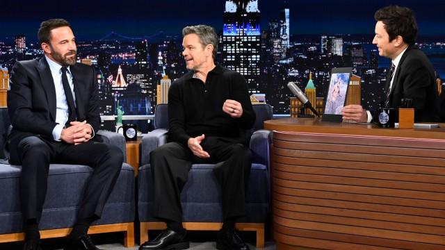 Ben Affleck, Matt Damon, Grace Van Patten, Madison Beer