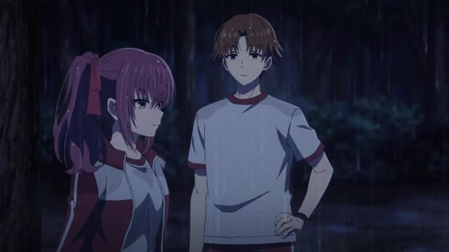 雨に煙る