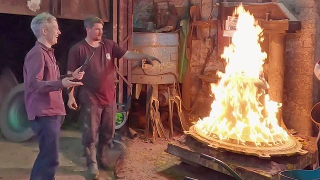 I helped break a 142-year-old bell, and that's okay.