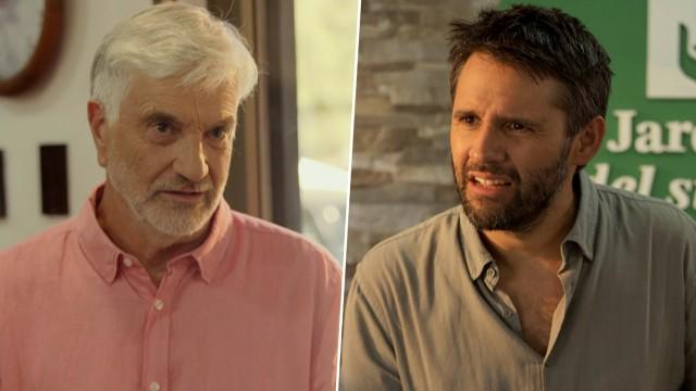Jaime encara a Manuel por los sentimientos de Tere