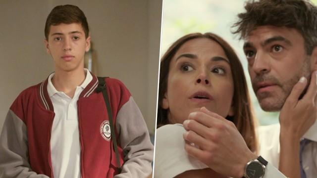 Domingo descubre a Matilde con Juan de Dios