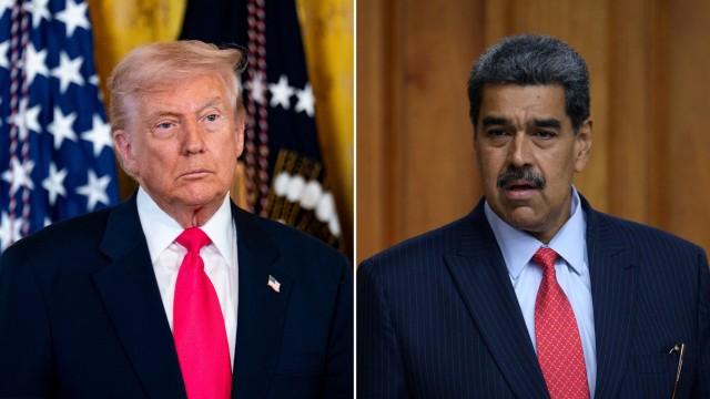 Los venezolanos, atrapados en el pulso de Trump contra Maduro