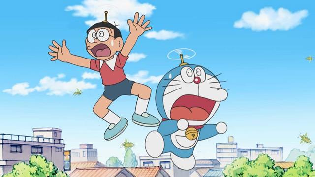 The Bow-Bow Grasshopper / Jaiko's Boyfriend = Nobita