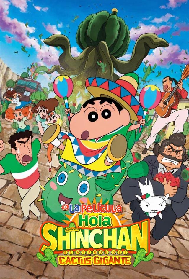 Shin Chan en México: El ataque del cactus gigante