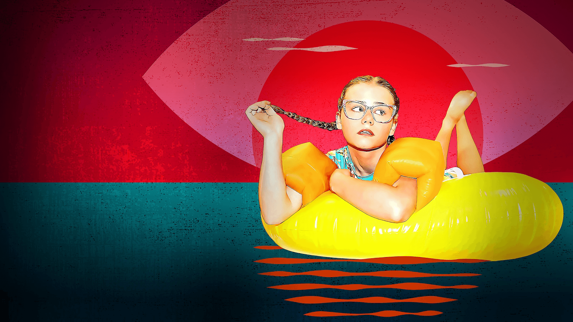 Martine at the Beach